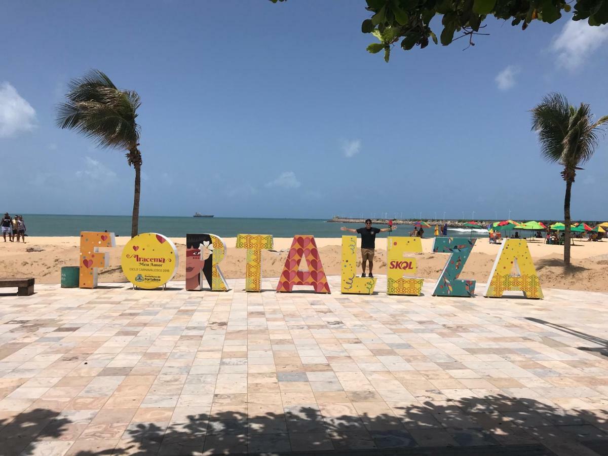 Apto 2Q Atlantic Ocean Beira Mar Fortaleza  Eksteriør billede